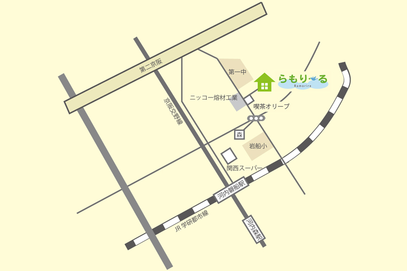 らもりーる 地図